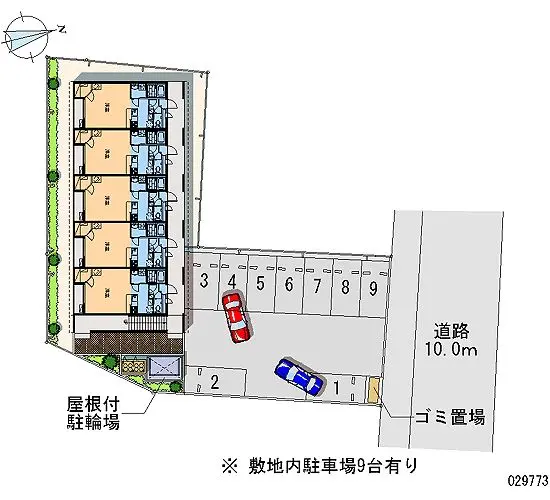 南相馬市原町区橋本町１丁目 月極駐車場